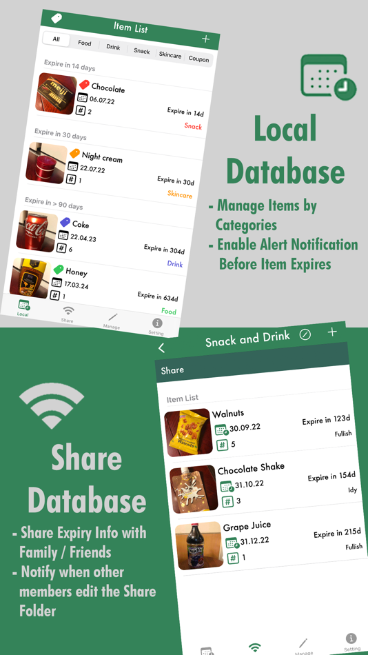 #1. Expiry Journal (iOS) 由: Fung Yiu Fu