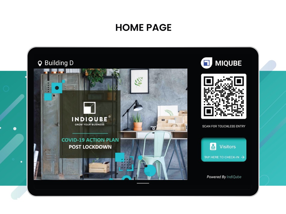 #1. MiQube VMS (iOS) Ved: INDIQUBE SPACES LIMITED