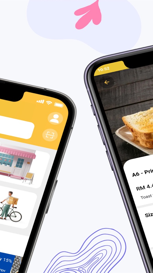 #2. MakanHere (iOS) Podle: BEANCOW PLT