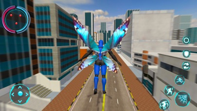 Flying Super Hero Robot Fight Screenshot