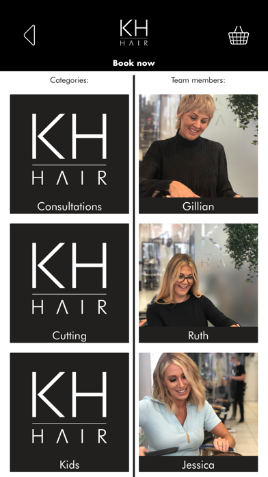 KH Hair Group Screenshot