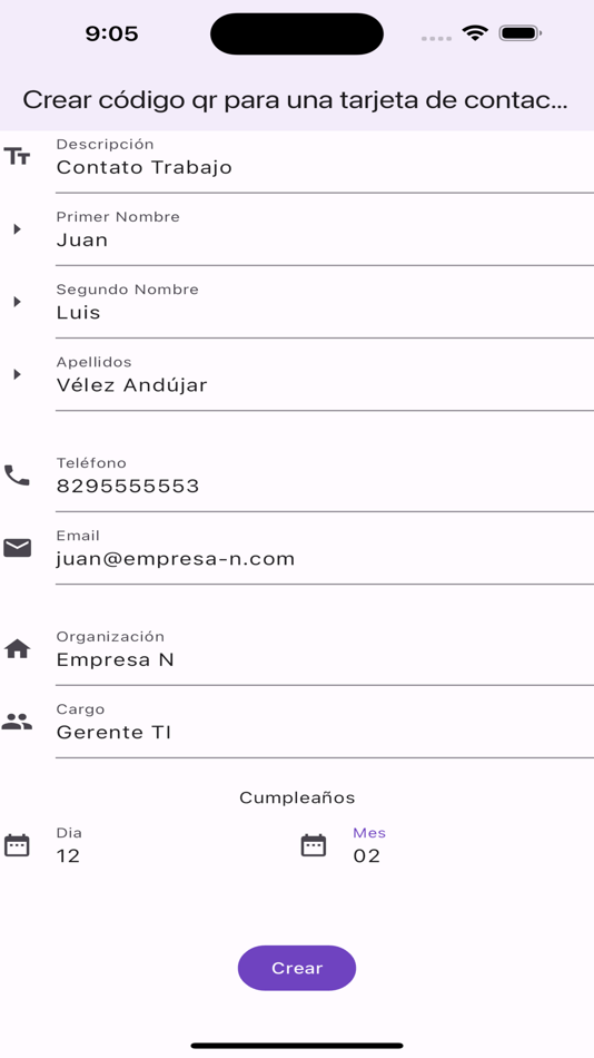 #7. Crear Código Qr | La mejor App (iOS) By: Juan Luis Velez Andujar