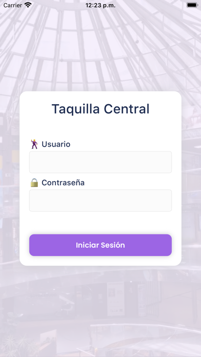 Taquilla Central: RRPP Screenshot