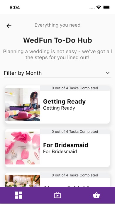 WedFun Wedding Planning & TV Screenshot