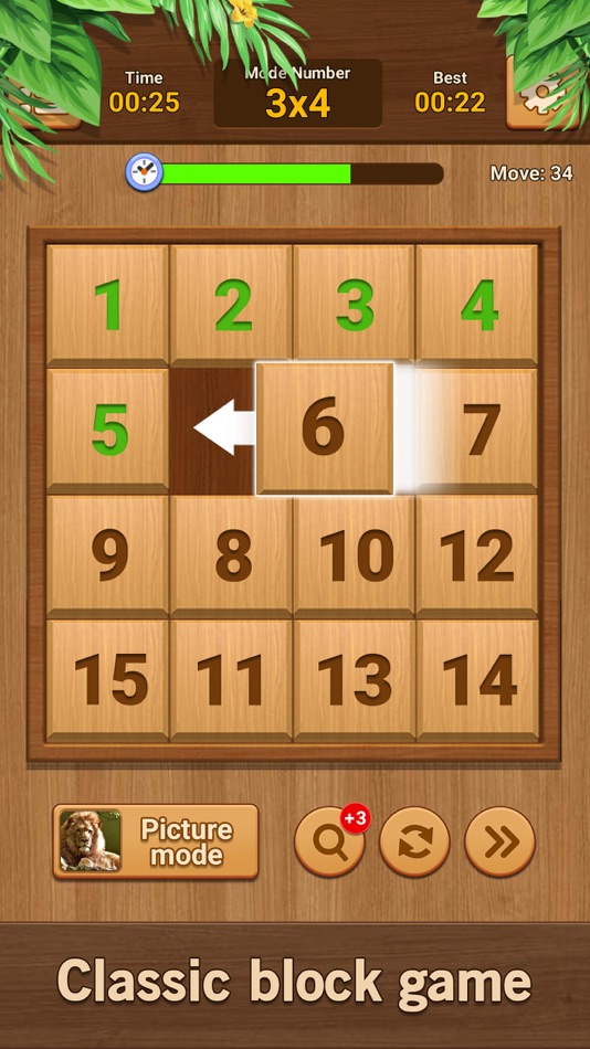 #4. Puzzle Number Jigsaw Classic (iOS) By: Quan Vu