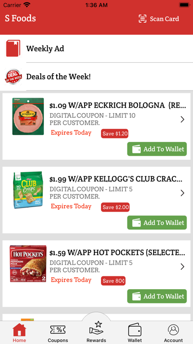 S Foods Screenshot