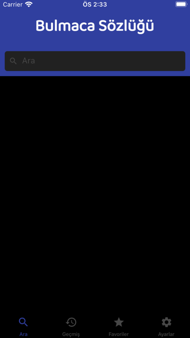 internetsiz Bulmaca Sözlüğü Screenshot
