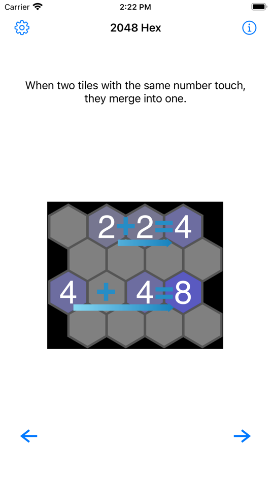 #4. 2048 Hexagon (iOS) By: Ming-hua Wu