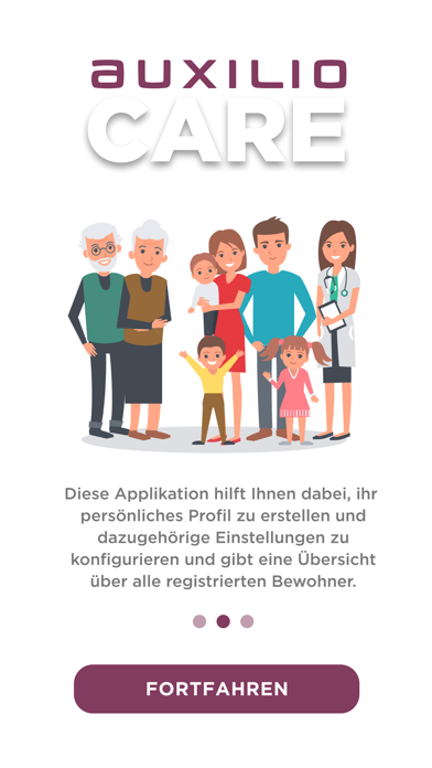 auxilio CARE Screenshot