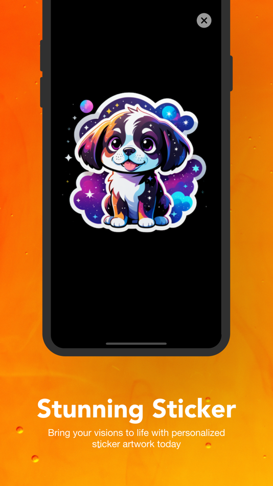 #2. Stickerist - AI Stickers Maker (iOS) 由: Xiao Jiang