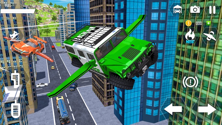 Flying Car Extreme Simulator screenshot-4
