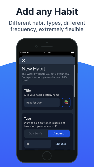 Progress: Habits Tracker Screenshot
