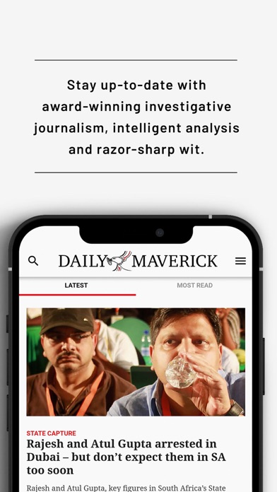 Daily Maverick Screenshot