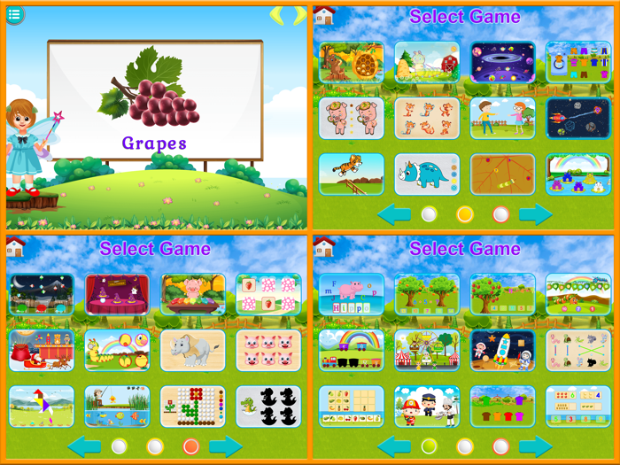 First Words Preschool Games