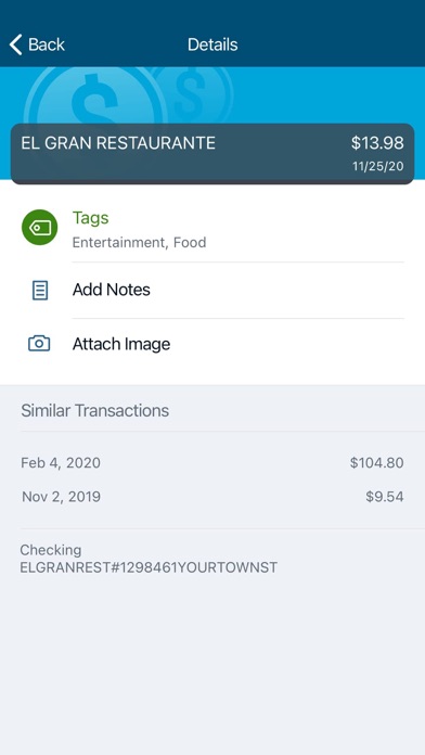Capitol National Bank Screenshot