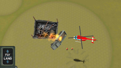 Screenshot #3 pour Helicopter Rescue Team Game