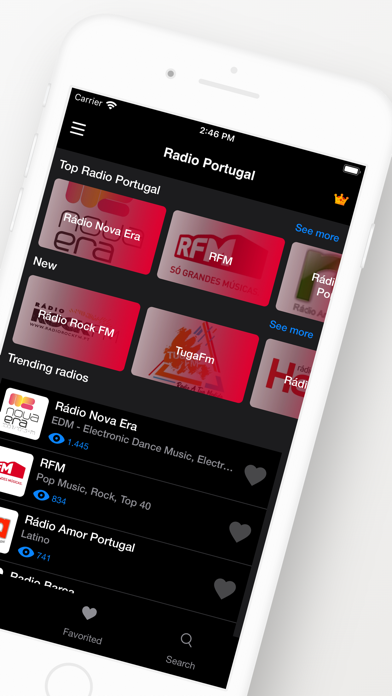 Screenshot #2 pour Portugal Radio