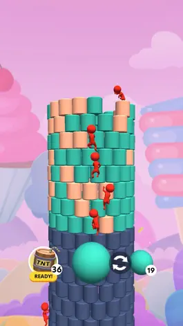 Game screenshot Pillar Smash - Throw Ball mod apk