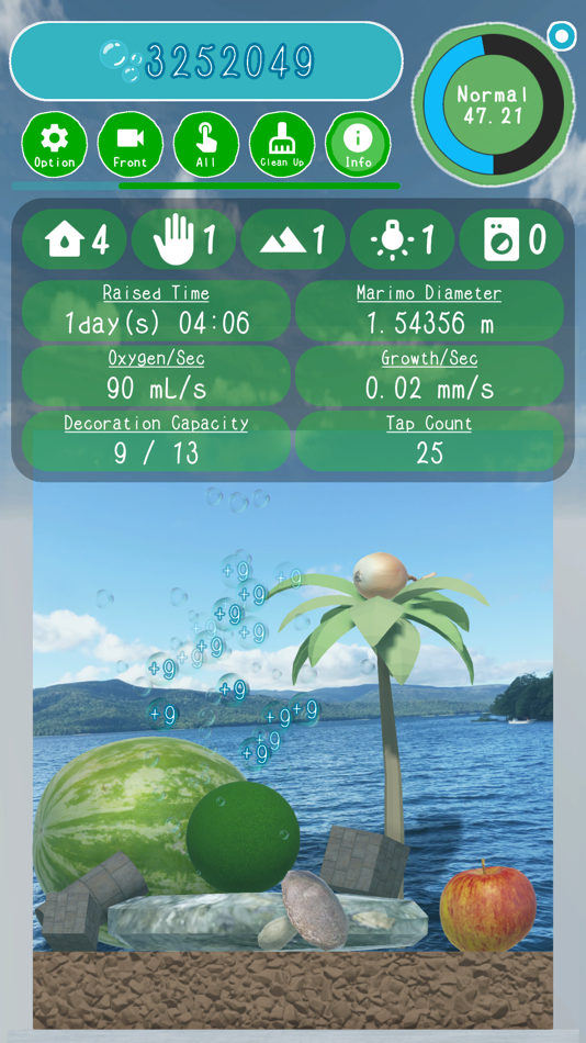 #4. Marimo Clicker (iOS) Podle: Masaki Kanno