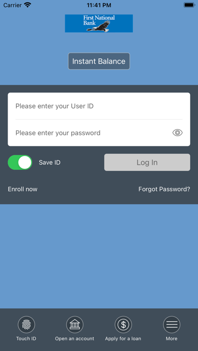 First National Bank North Screenshot
