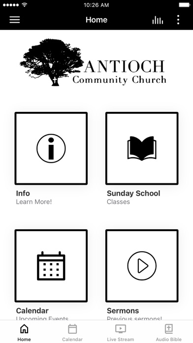Antioch Community Church | MS Screenshot