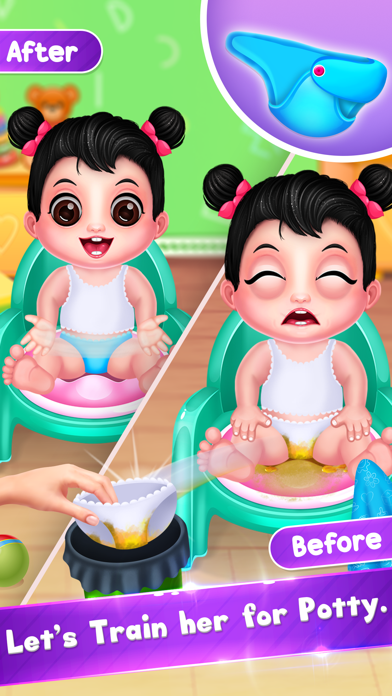 Cute Girl Daycare & Dress up Screenshot