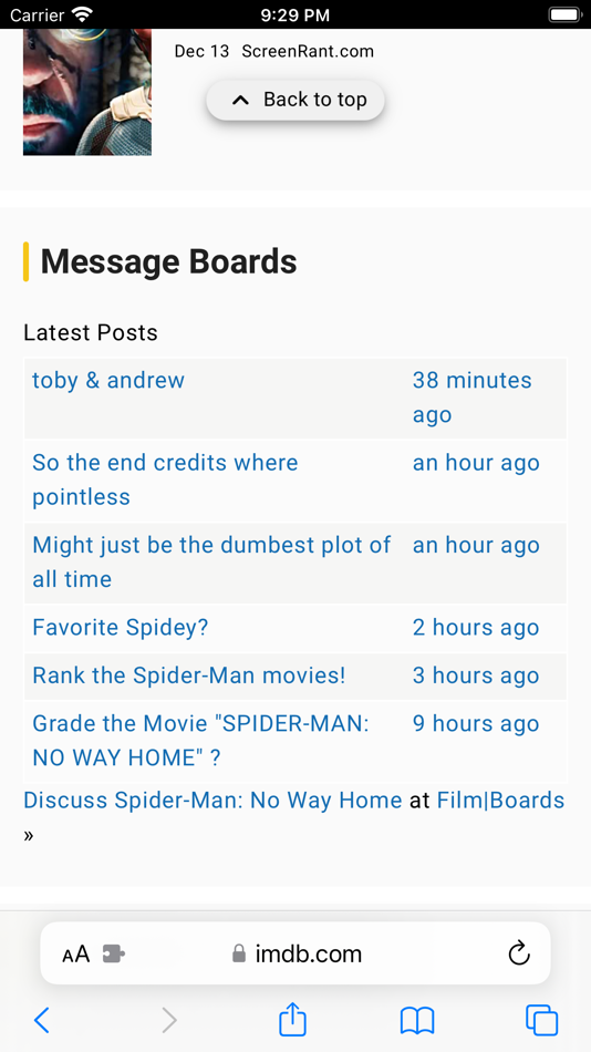 #1. Forum Addon for IMDb (macOS) Podle: Eric Sperling