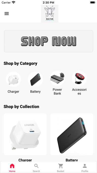 Sultan Store Screenshot