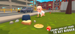 Giant Fat Baby Simulator 3Dのおすすめ画像1