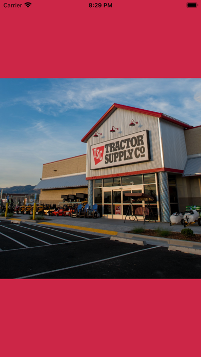 Tractor Supply Events Screenshot