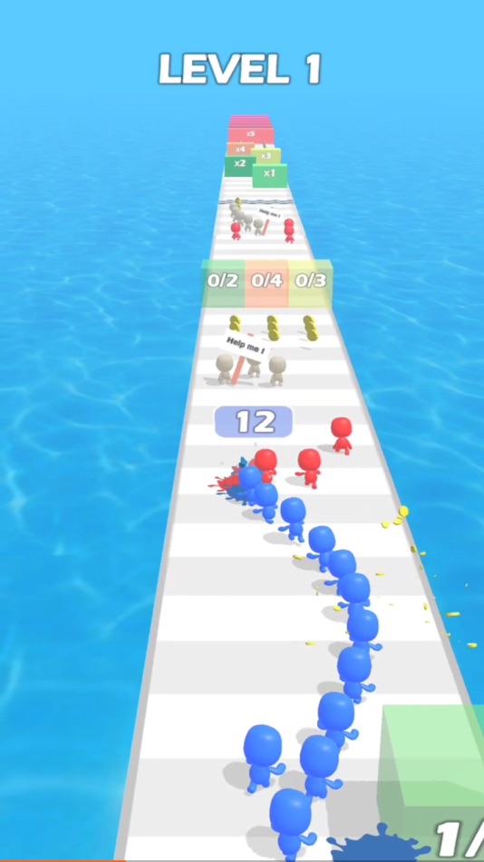 #4. Crowd Stack 3D (iOS) 由: Nicolas Cazenave