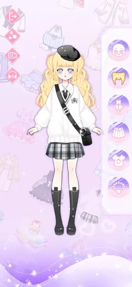 Game screenshot Anime Princess Dress Up Game apk