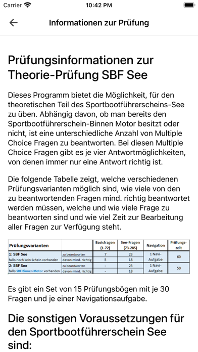 Sportbootführerschein See Screenshot