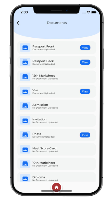 IHSM Student Screenshot