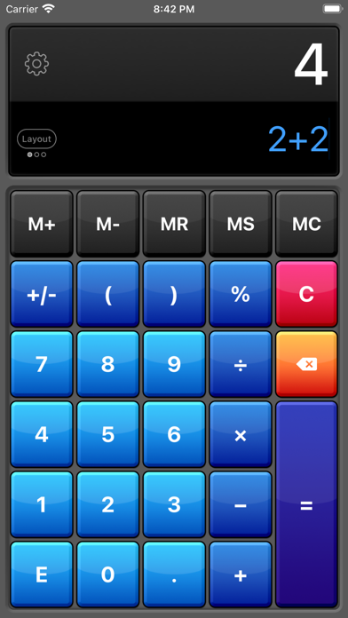 Calculator HD Pro screenshot 1