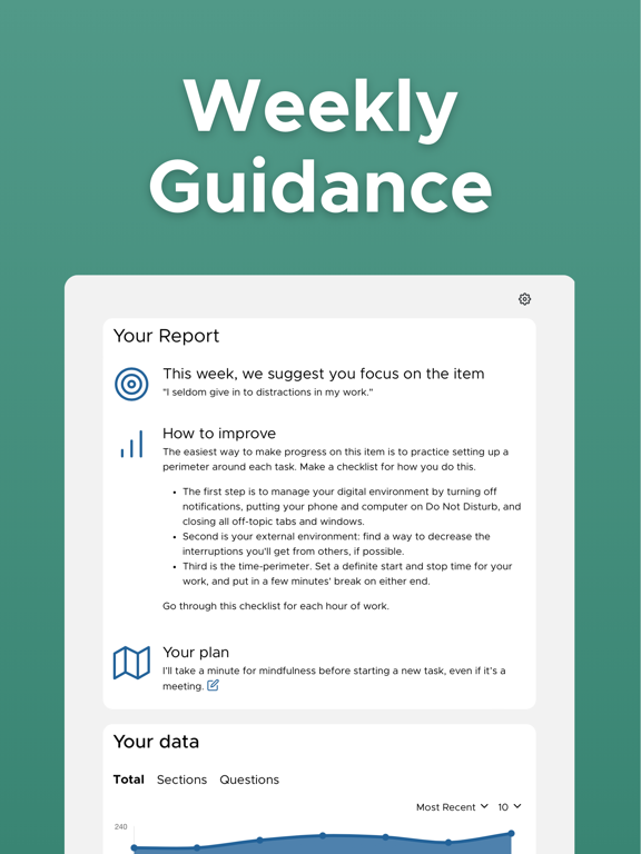 OptimalWork iPad screenshot 4 - Productivity app