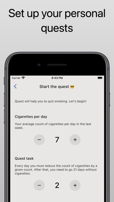Smoki: quit smoking Screenshot