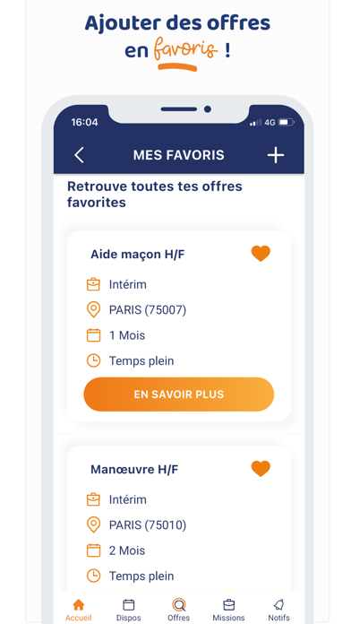 myPROMAN Intérimaires Screenshot