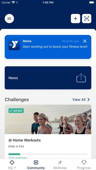 Holyoke YMCA Screenshot