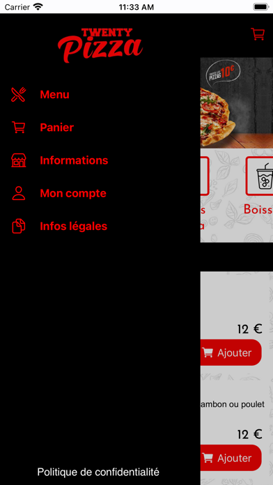Twenty Pizza Screenshot