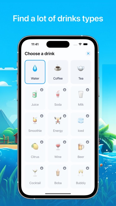 Ninja Water Tracker Screenshot