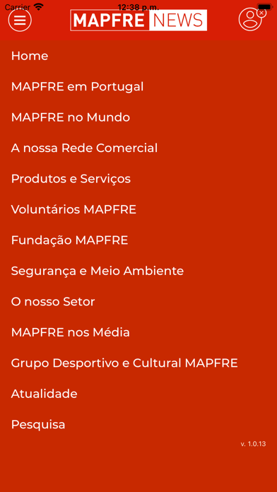 MAPFRE News Screenshot