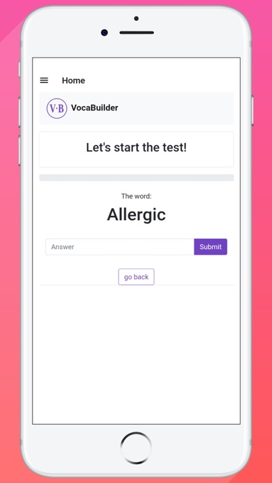 Vocabulary Builder App