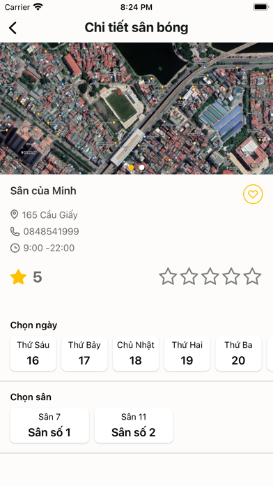 Datsan247 - Tìm sân Screenshot