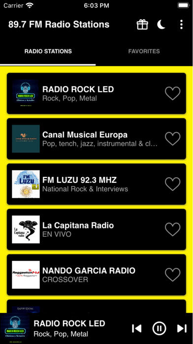 89.7 FM Radio Stations Screenshot