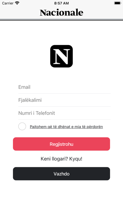 Nacionale Screenshot