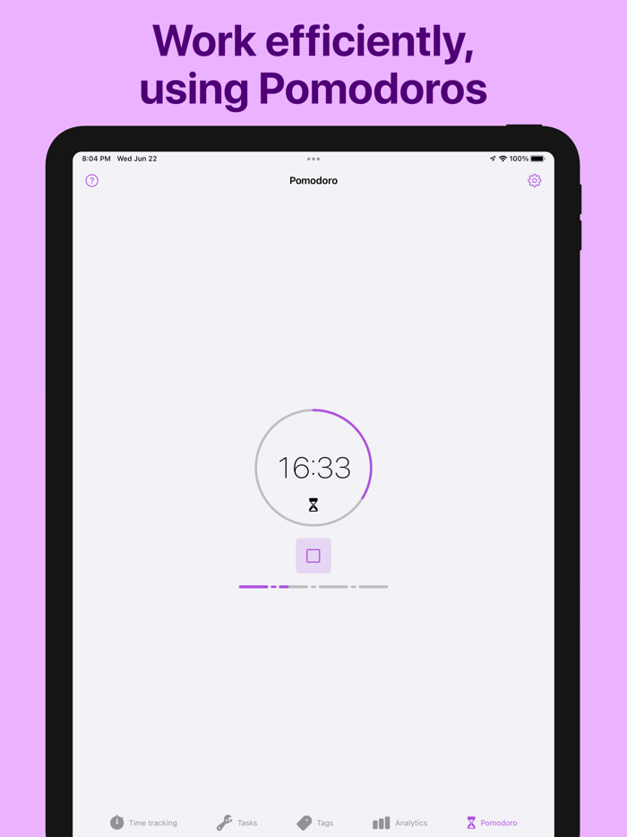 WorkingHours • Time Tracking