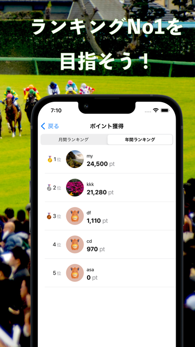 競馬予想大会 ウマプロ Screenshot