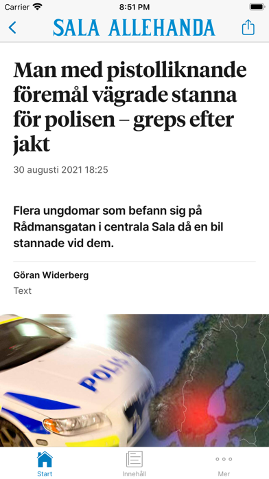 Sala Allehanda Screenshot