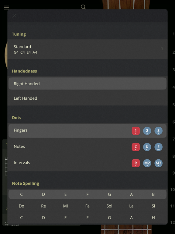 UkeBank - Ukulele Chords iPad screenshot 5 - Music app